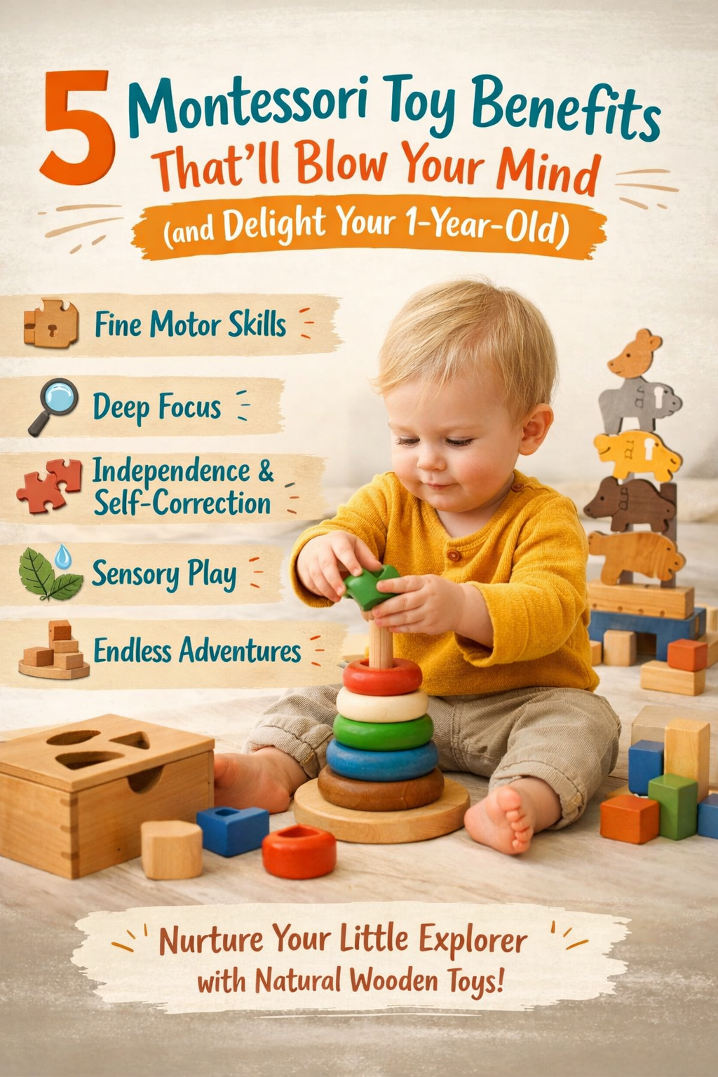 5 Montessori Toy Benefits That’ll Blow Your Mind