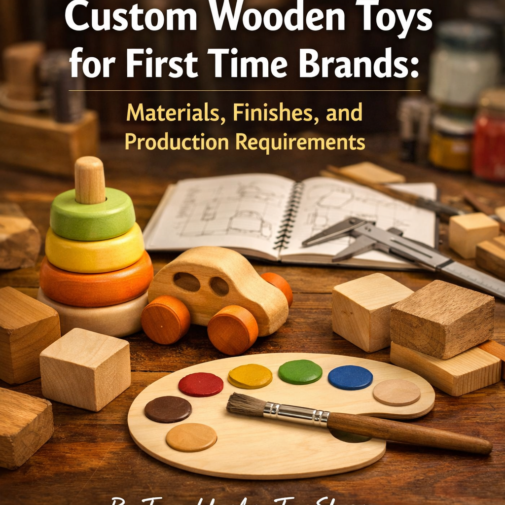 How to Make Custom Wooden Toys: Materials & Production Guide