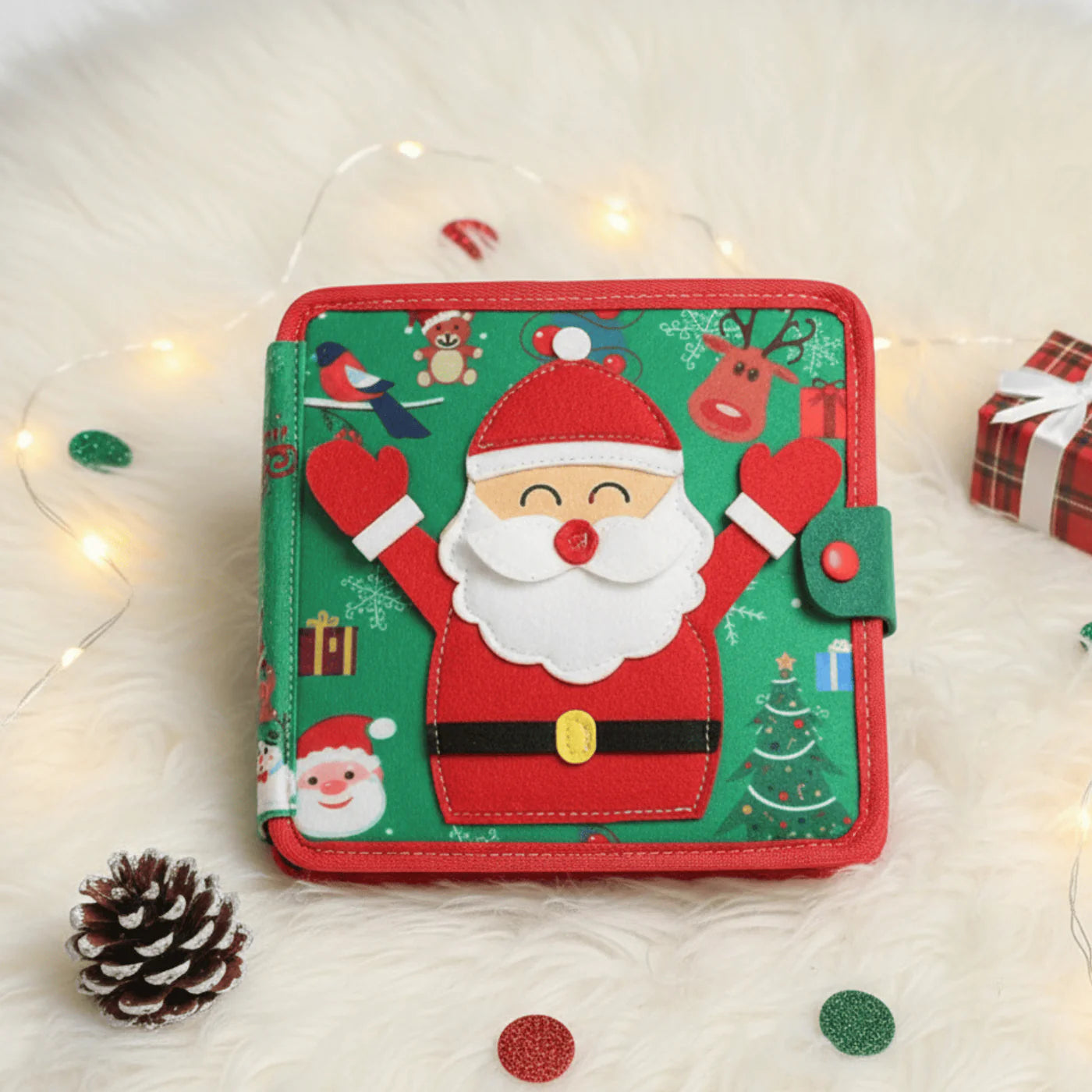 Montessori Christmas Felt Book