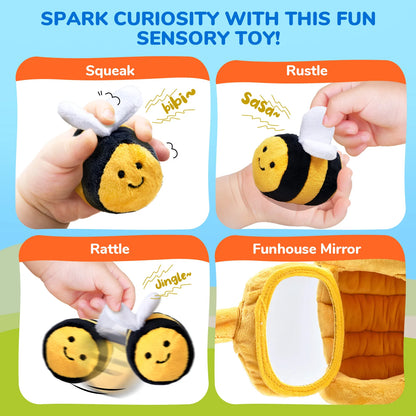 Soft Baby Beehive Sensory Toy