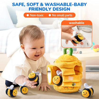 Soft Baby Beehive Sensory Toy