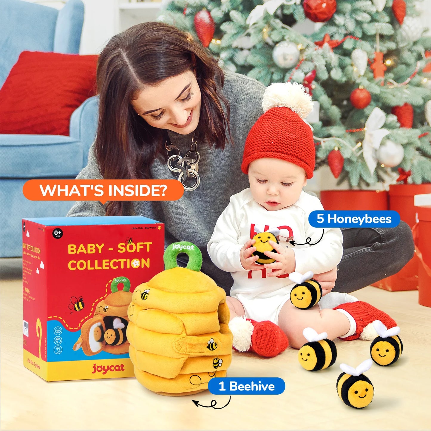 Soft Baby Beehive Sensory Toy
