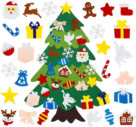 Montessori Felt Christmas Tree