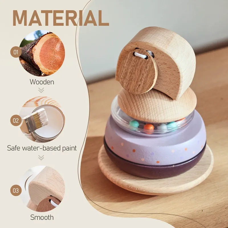Elephant Stacking Ring Toy