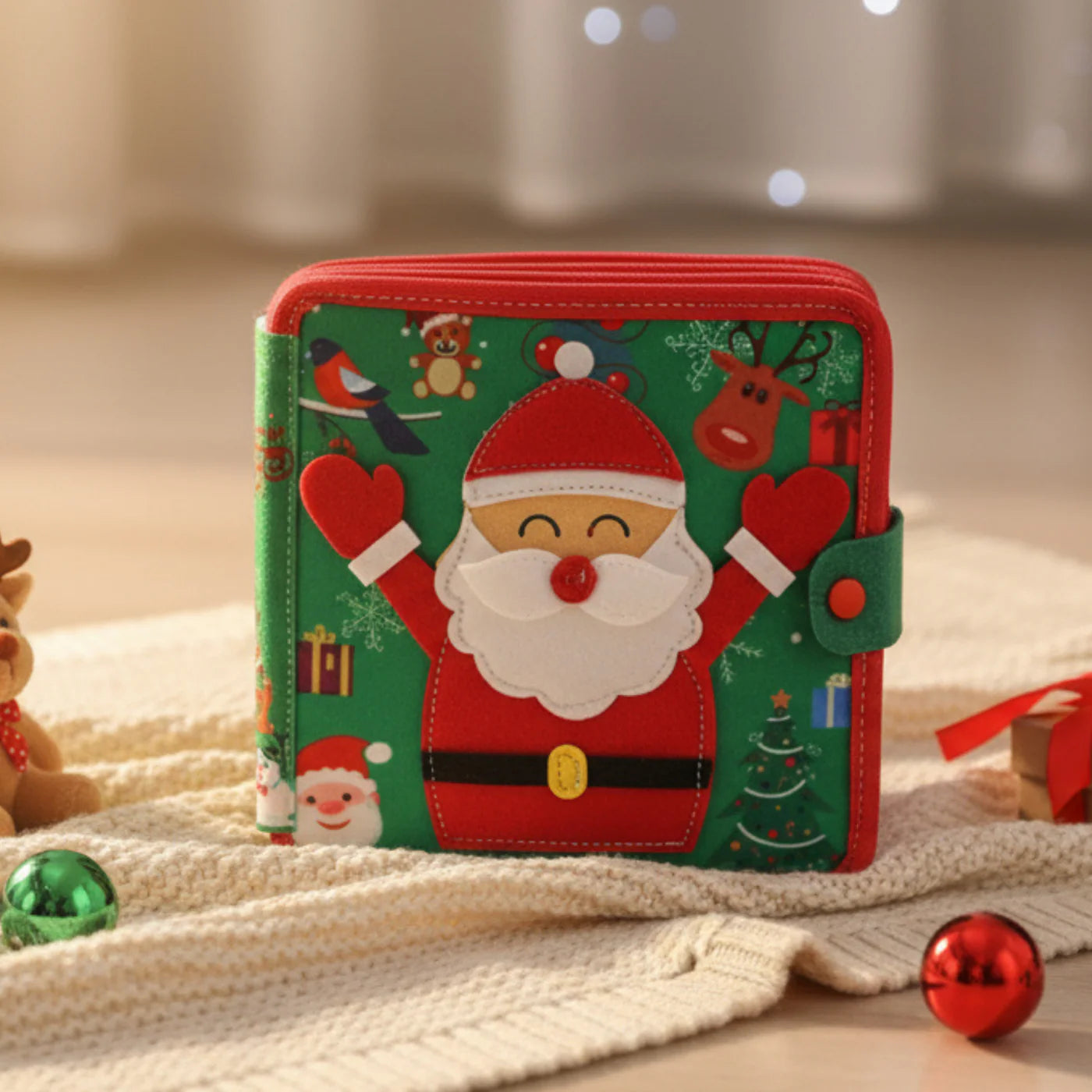 Montessori Christmas Felt Book