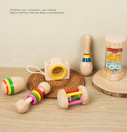 Montessori Wooden Sensory Toy Set