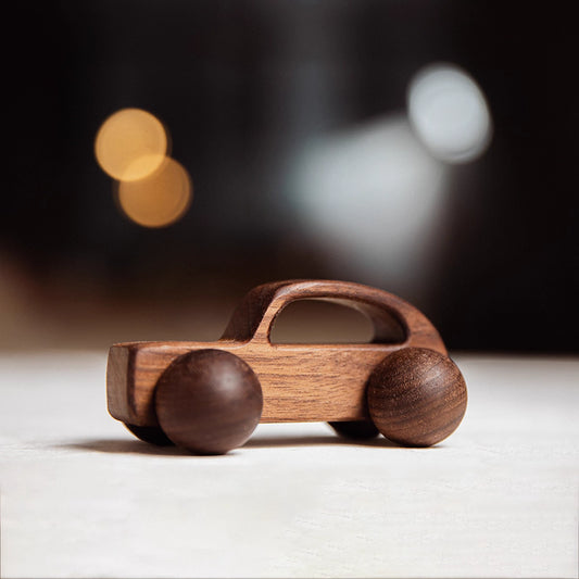 Simple Wheel Toy - Race Simple Wooden Toy