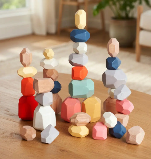 Montessori Stacking Stones