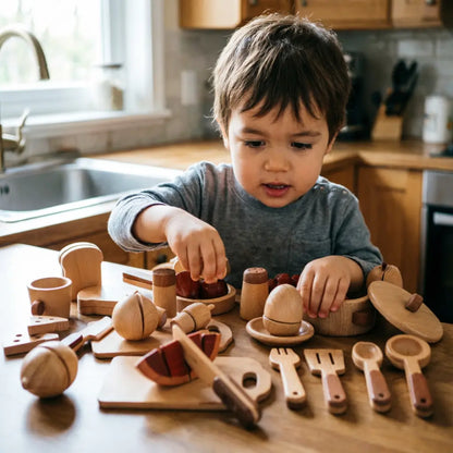 Wooden Play Kitchen