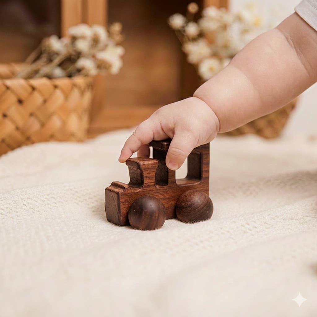 Simple Wooden Toy Train
