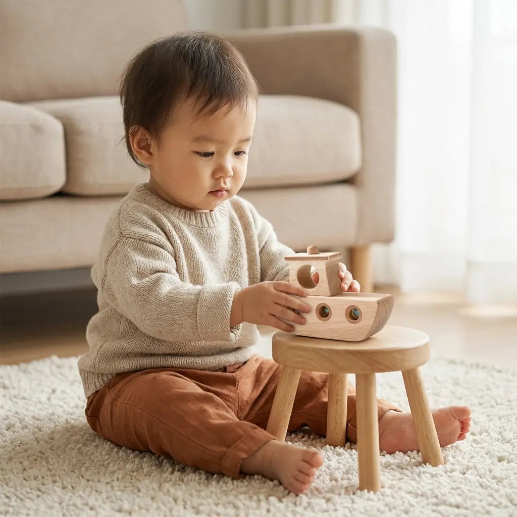 Roller Ball Boat Toy