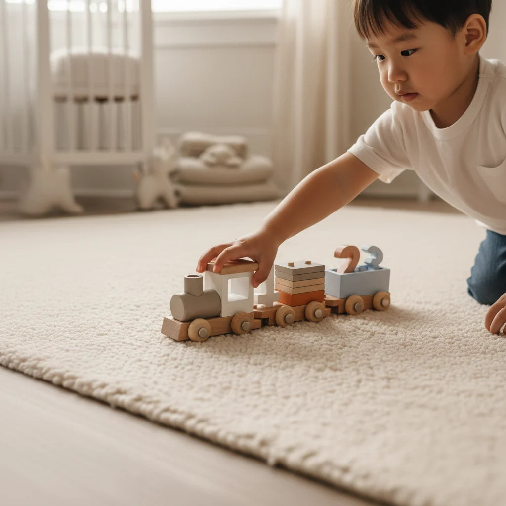 Wooden Train Set