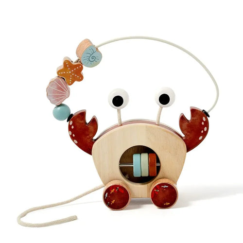 Wooden Crab Pull Toy