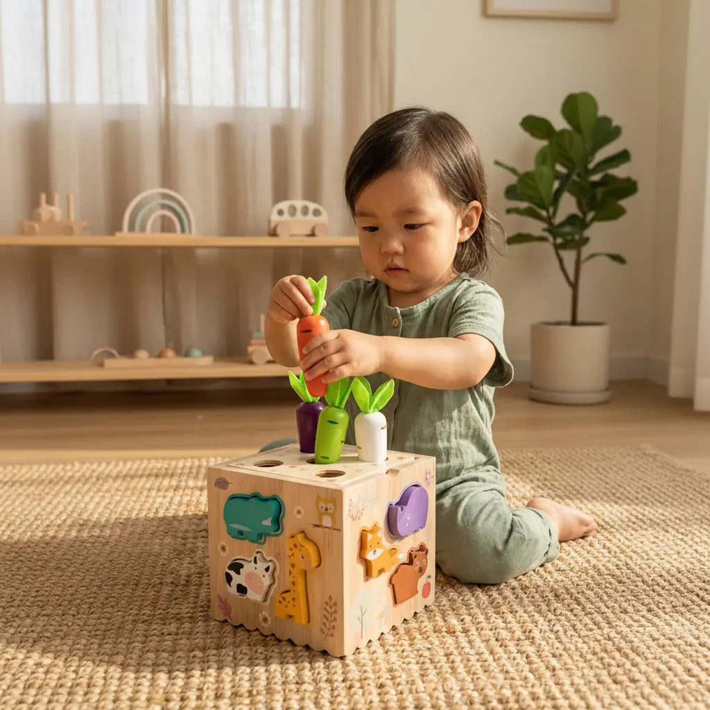 Montessori Farm Sorting Toy