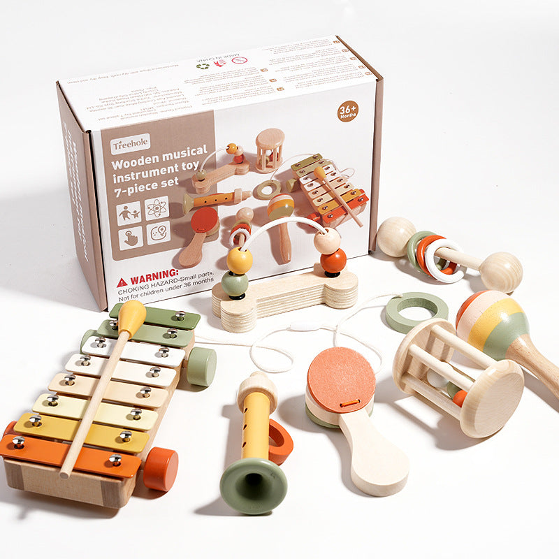 Wooden Musical Instrument Toy Set