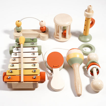 Wooden Musical Instrument Toy Set