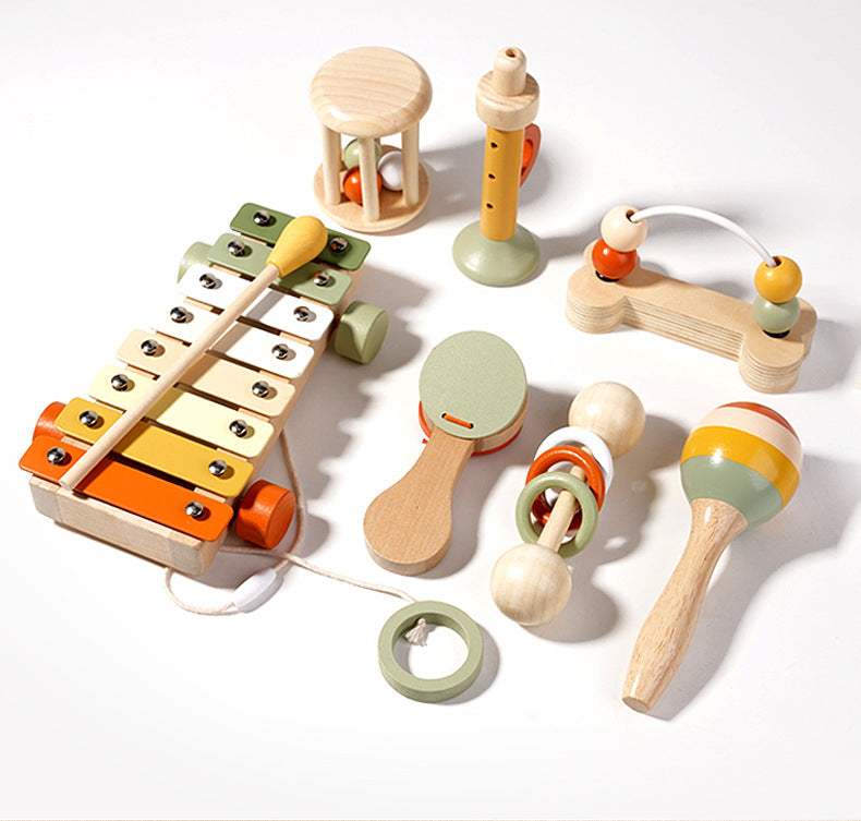 Wooden Musical Instrument Toy Set