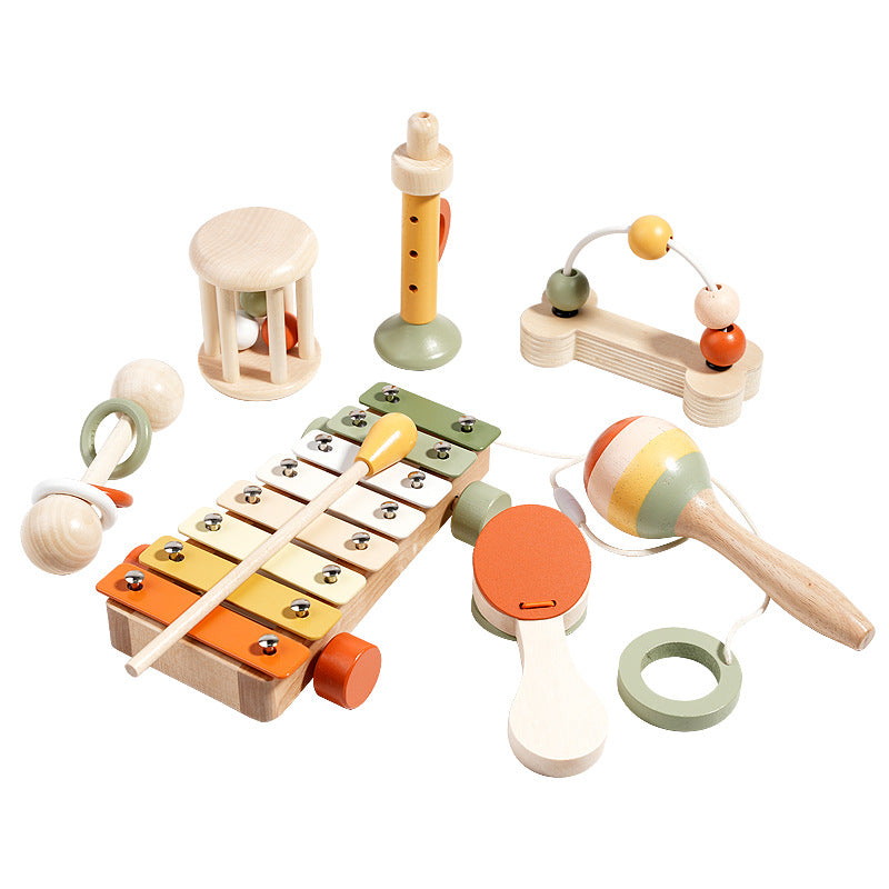 Wooden Musical Instrument Toy Set