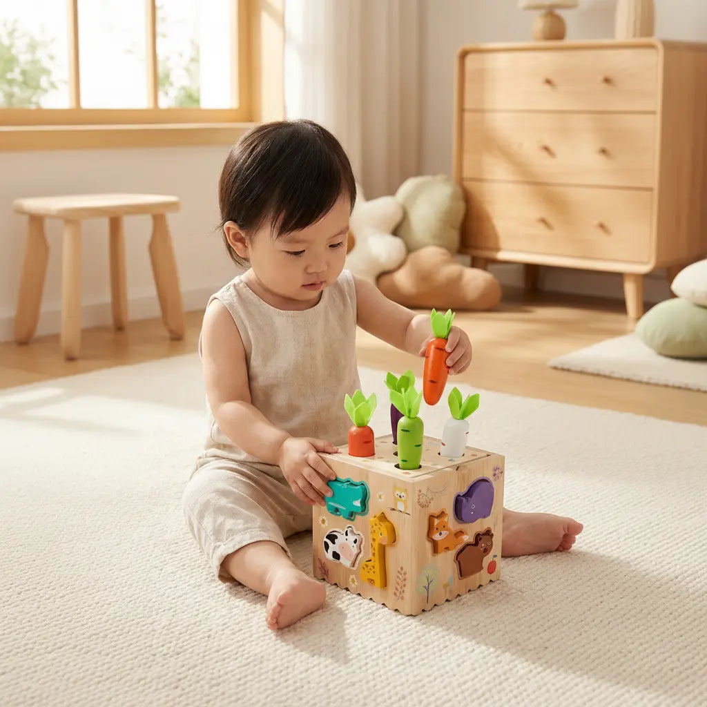 Montessori Farm Sorting Toy