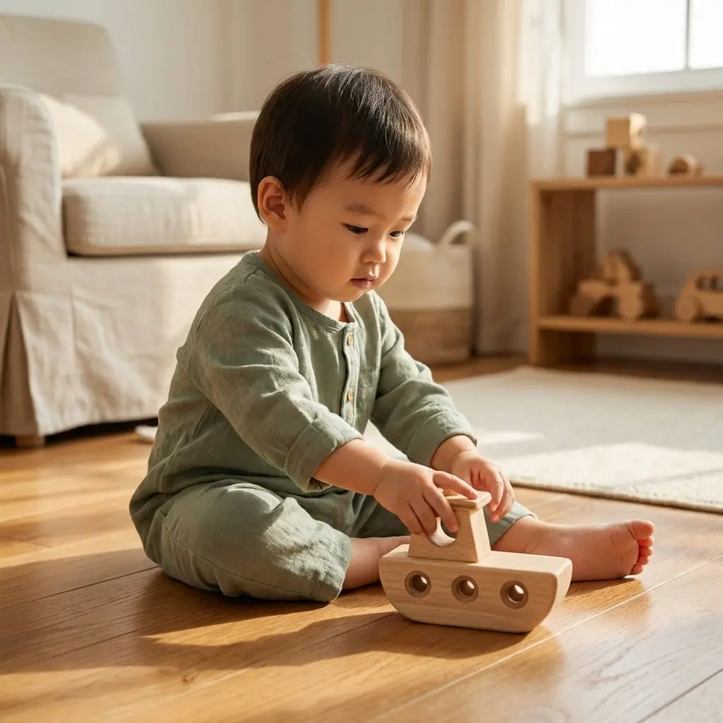 Roller Ball Boat Toy