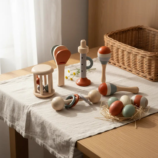 Wooden Musical Instrument Toy Set